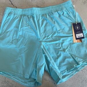 Fair Harbor Aqua Blue Corliss Shorts
